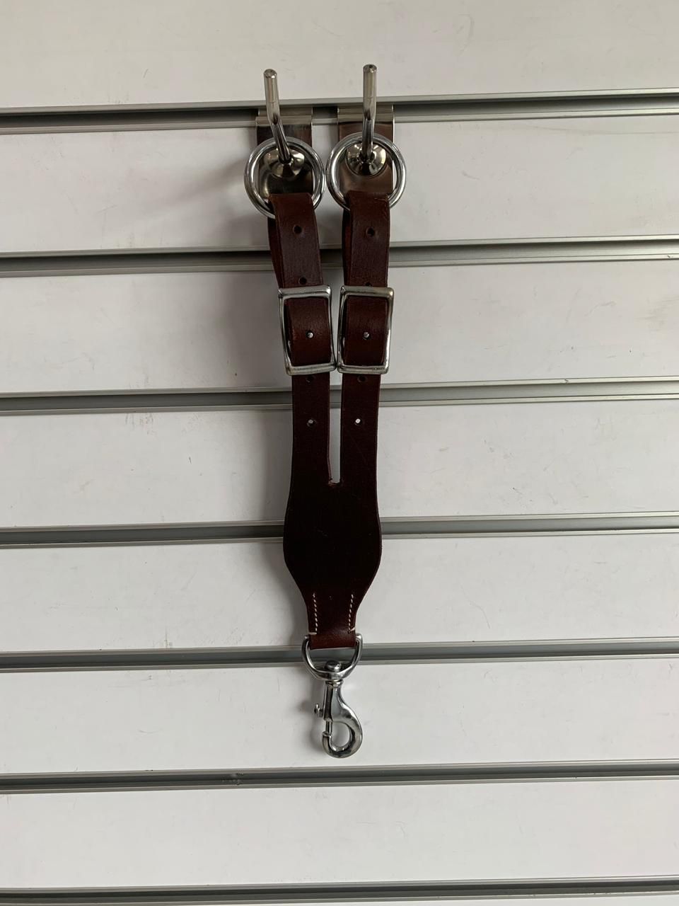 Leather crupper strap